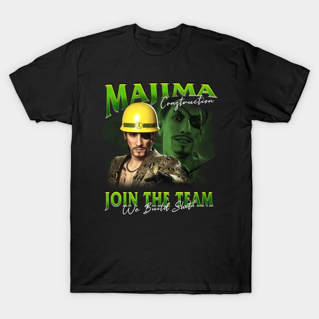 Majima Construction Vintage T-Shirt by eternal sunshine